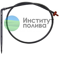 Комплект PCJ LCNL DR 2 l/h + black microtube 50cm + black spike (пр-во "Netafim", Израиль)