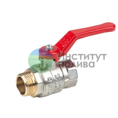 Кран шаровый 1/2" НР-ВР металл (ручка)