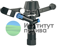 Спринклер круговой "D-NET 9575", 1800 л/ч, сопло 4.76 х 2.5 мм, 3/4"НР (пр-во "Netafim", Израиль)