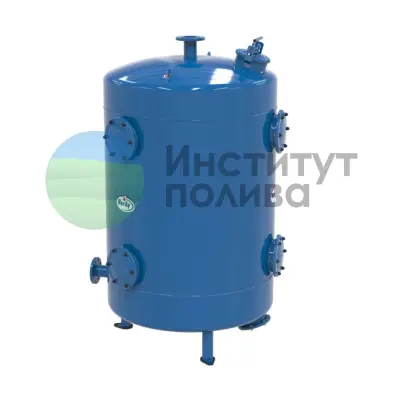 Фильтр ПГ 6", автомат. 5х24", 150-175 м3/ч с контр. фильтром FE-600, фланец, голубой("Heray",Турция)